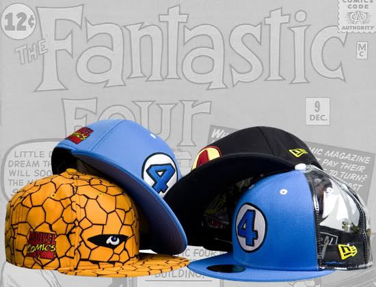 Superhero Fitted Hats