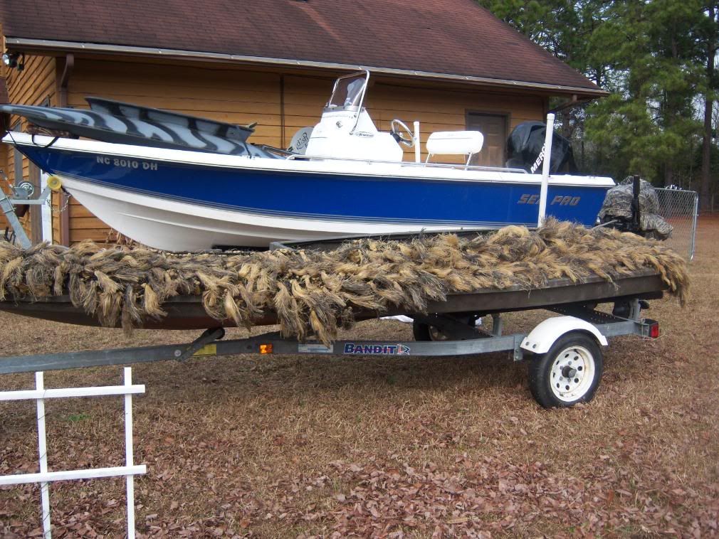 1995 Custom Fiberglass Boat FOR SALE North Carolina Duck Hunting
