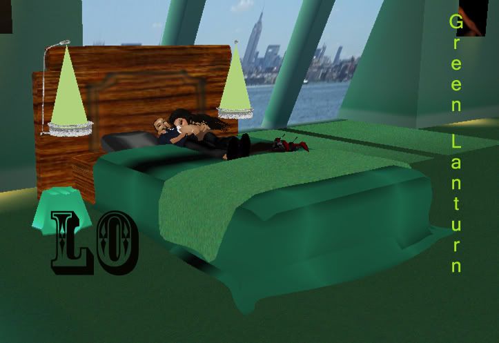 Green Lanturn Bed