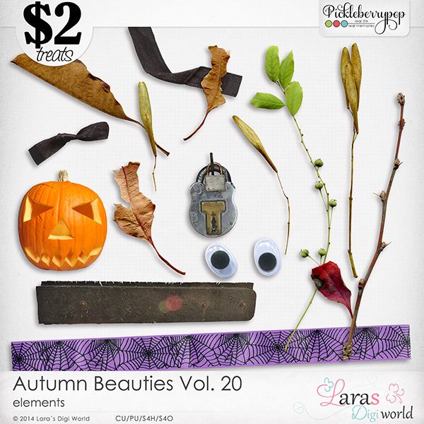   Autumn Beauties Vol. 20 by Lara's Digi World