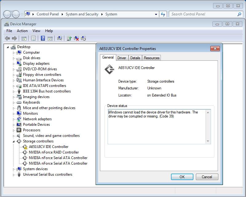 Nvidia Nforce Serial Ata Controller   Windows 7 -  11