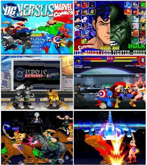 Dc vs Marvel Mugen Edition