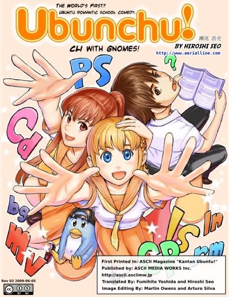 Ubunchu - Segunda edição do mangá sobre ubuntu