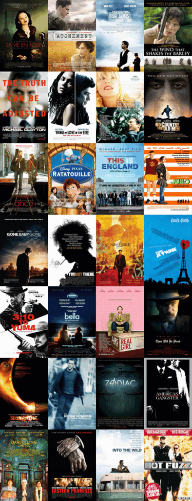 top movies 2007