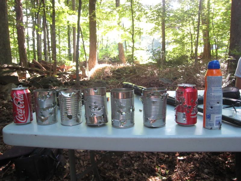 homemade rifle targets. of our .22 rifle targets!