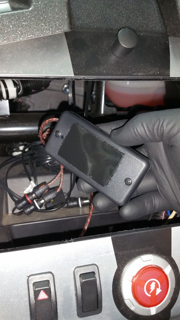 Install In Dash Garage Door Opener (rainy day mods) Polaris