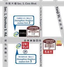 雅丰時尚診所位置