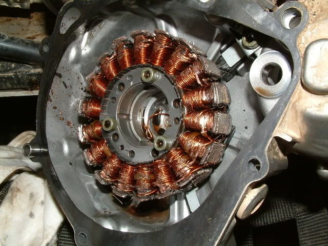 Z400 starter clutch - ATVConnection.com ATV Enthusiast ... 48 ll atv engine wiring 