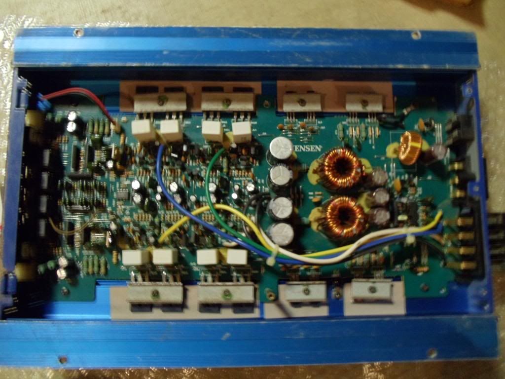 Old school Jensen Amps Gut Pics!!! Car Audio Classifieds!