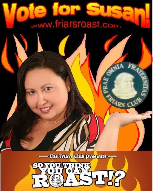 Vote for Susan at Friars Roast