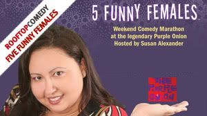 5 Funny Females on RooftopComedy