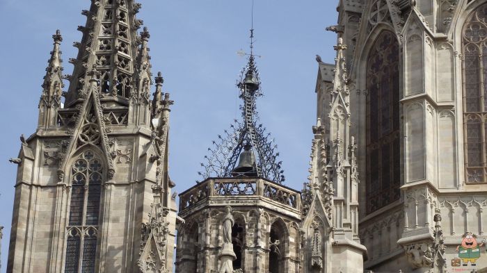 catedrala gotică a Sfintei Cruci şi a Sfintei Eulalia