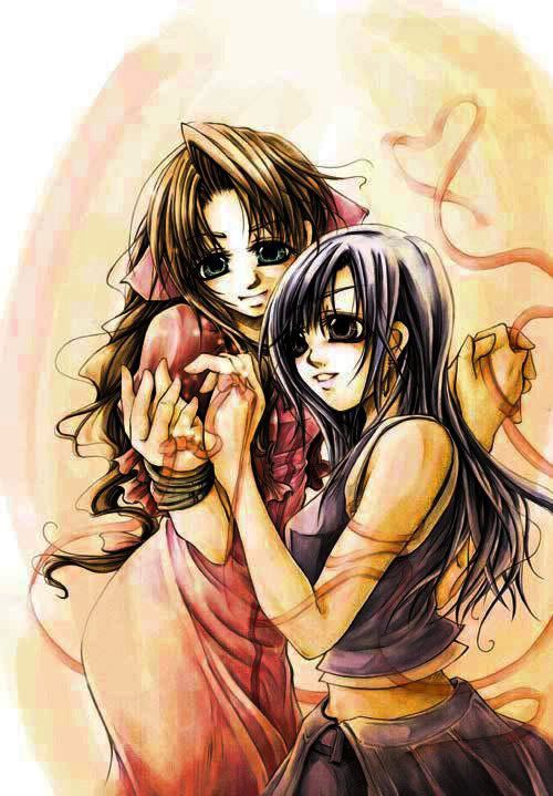 TifaandAeris.jpg Tifa and Aerith image by Lenne69000