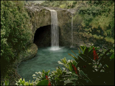 water falls photo: WATER CAVE vizes84.gif