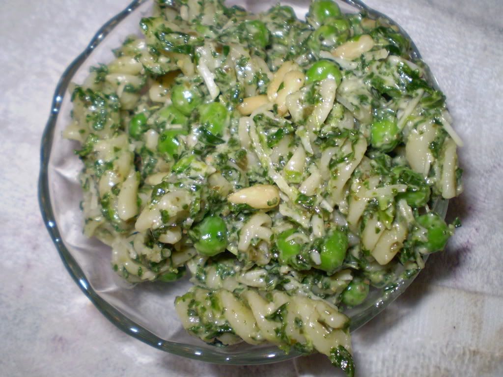 Pesto, Pasta, &amp; Peas