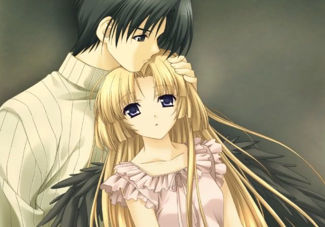 cute anime couple Pictures, Images and Photos
