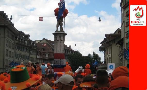 The Dutch Fan Zone in Bern