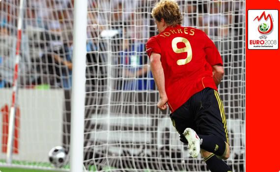 Germany v Spain - Torres was unstoppable against an otherwise solid German defence