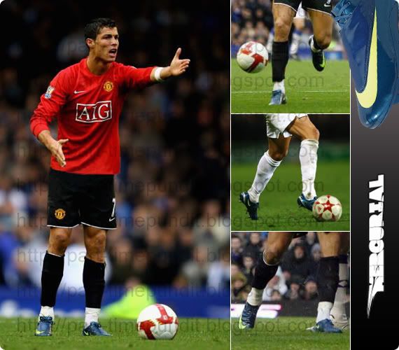 Cristiano Ronaldo may have a pair of Nike Mercurial Vapor IV SL's for every occasion, but nothing comes close to his Marina/Volt/Metallic Silver ones