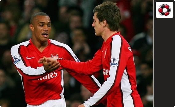 Jay Simpson bagged a brace and Aaron Ramsey supplied some killer passes as Arsenal's young guns beat Wigan 3-0
