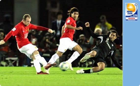 A clinical strike by Rooney gave United the win against LDU de Quito of Ecuador in the final of the FIFA Club World Cup