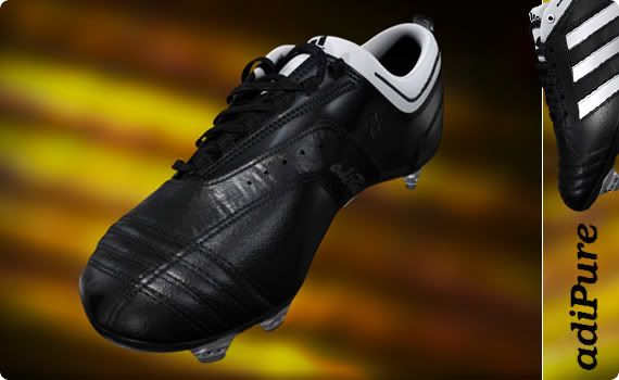 The new adi-Pure boots by Adidas, worn by Kaka and Karim Benzema
