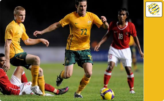 The Socceroos took on Indonesia in what was a very boring match