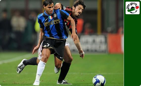 Much has changed since Inter and AC mIlan last met... just look at this pic!