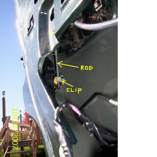 "How To" replace L.R. door latch, actuator, and door ajar switch on '03