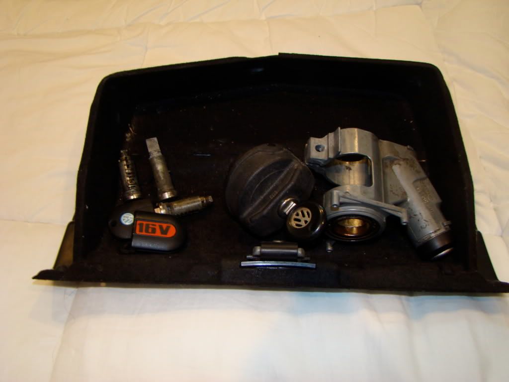 FS Complete lock tumbler kit with 16V Pill Key