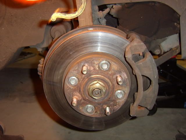 How to remove rotors from 91 honda accord #1