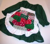 Simple Noel Dress and Bloomers *Free Shipping*