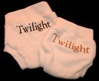 HALF OFF SALE Twilight Inspired Hand Painted Soakers