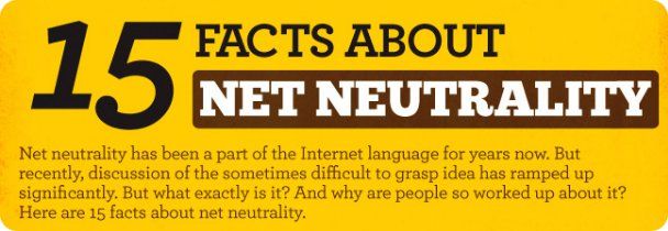 Infografía de neutralidad en la red
