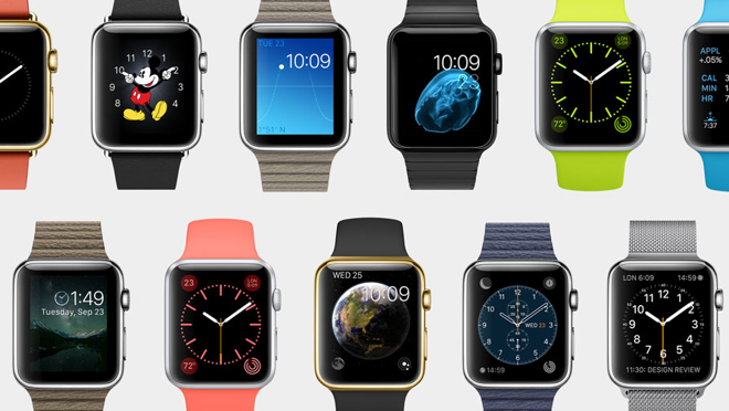 Watchfaces del Apple Watch