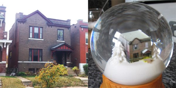 Casa burbuja de nieve