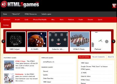 HTML5Games: Juegos en HTML online gratis