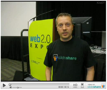Presentaciones Slideshare con soporte para videos