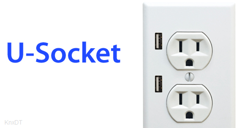 U socket: Tomacorriente con puerto para USB