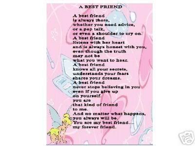 Best Friend Poem Picture