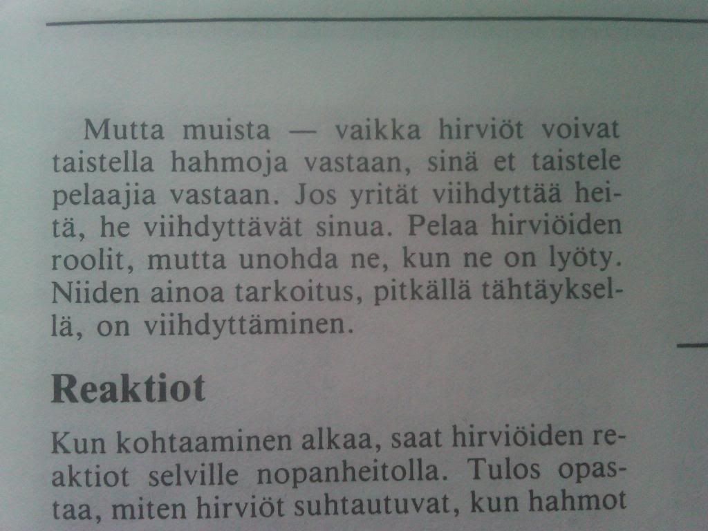 Hirviöidenkin tarkoitus on viihdyttää! Hirviöidenkin tarkoitus on viihdyttää!