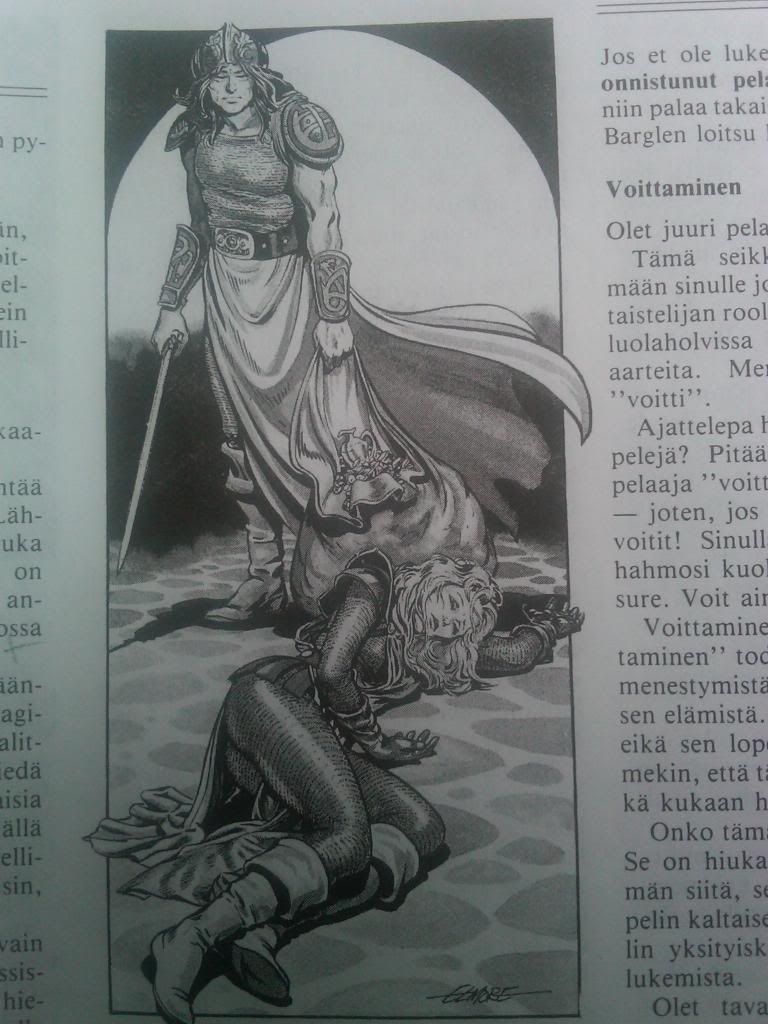 Lainkuuliainen temppeliritari Aleena, katalan Barglen tunnetuin uhri. Lainkuuliainen temppeliritari Aleena, katalan Barglen tunnetuin uhri.