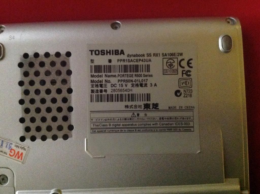 Bán Dynabook SS RX1 Laptop siêu mỏng, nhẹ - 7