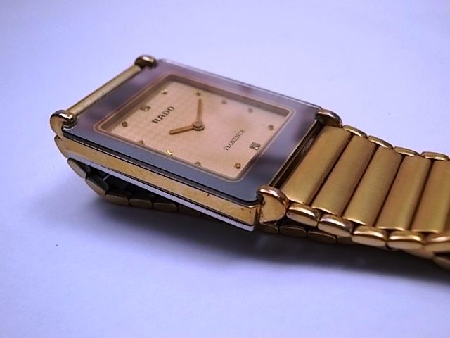 RADO FLORENCE GOLD PLATED QUARTZ MEN'S WATCH | eBay