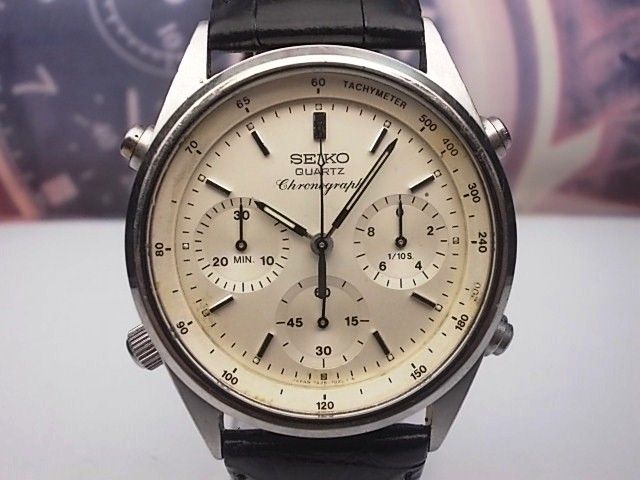 SEIKO QUARTZ CHRONOGRAPH 'JAMES BOND' STEEL MEN'S WATCH 7A28-7020