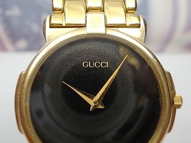 GUCCI DATE GOLD PLATED QUARTZ MEN'S WATCH MODEL 3400M | eBay