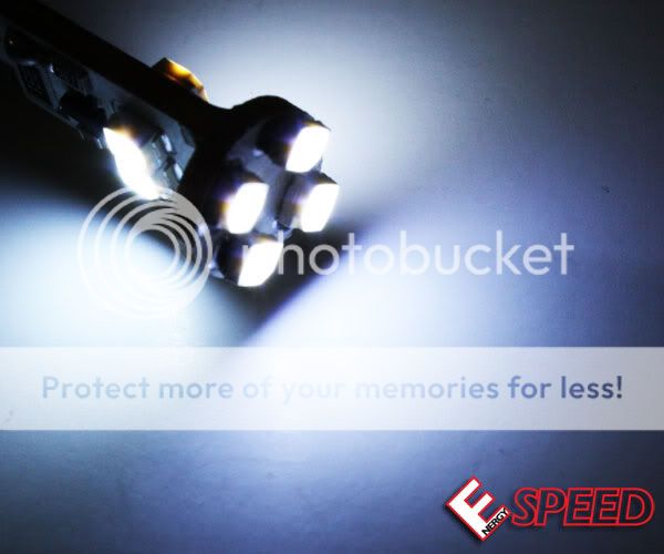 t10 194 168 canbus reverse led light bulbs no error