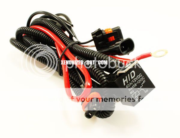 H4 9003 Xenon HID Conversion Kit Wire Relay Harness  