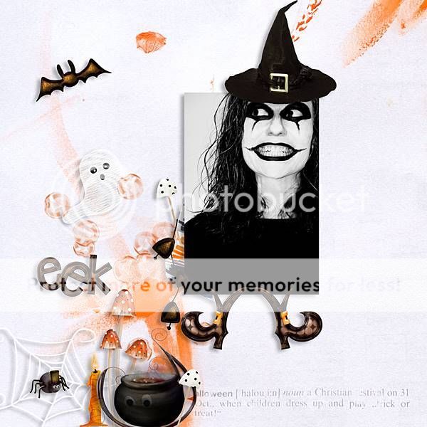 Happy Halloween Collection - layout by AnikA