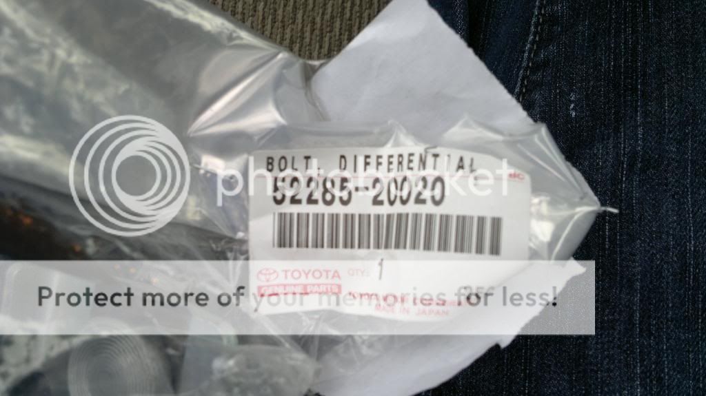 St185 Rear Sub Frame Bolts Replacement | Toyota All-Trac Forum